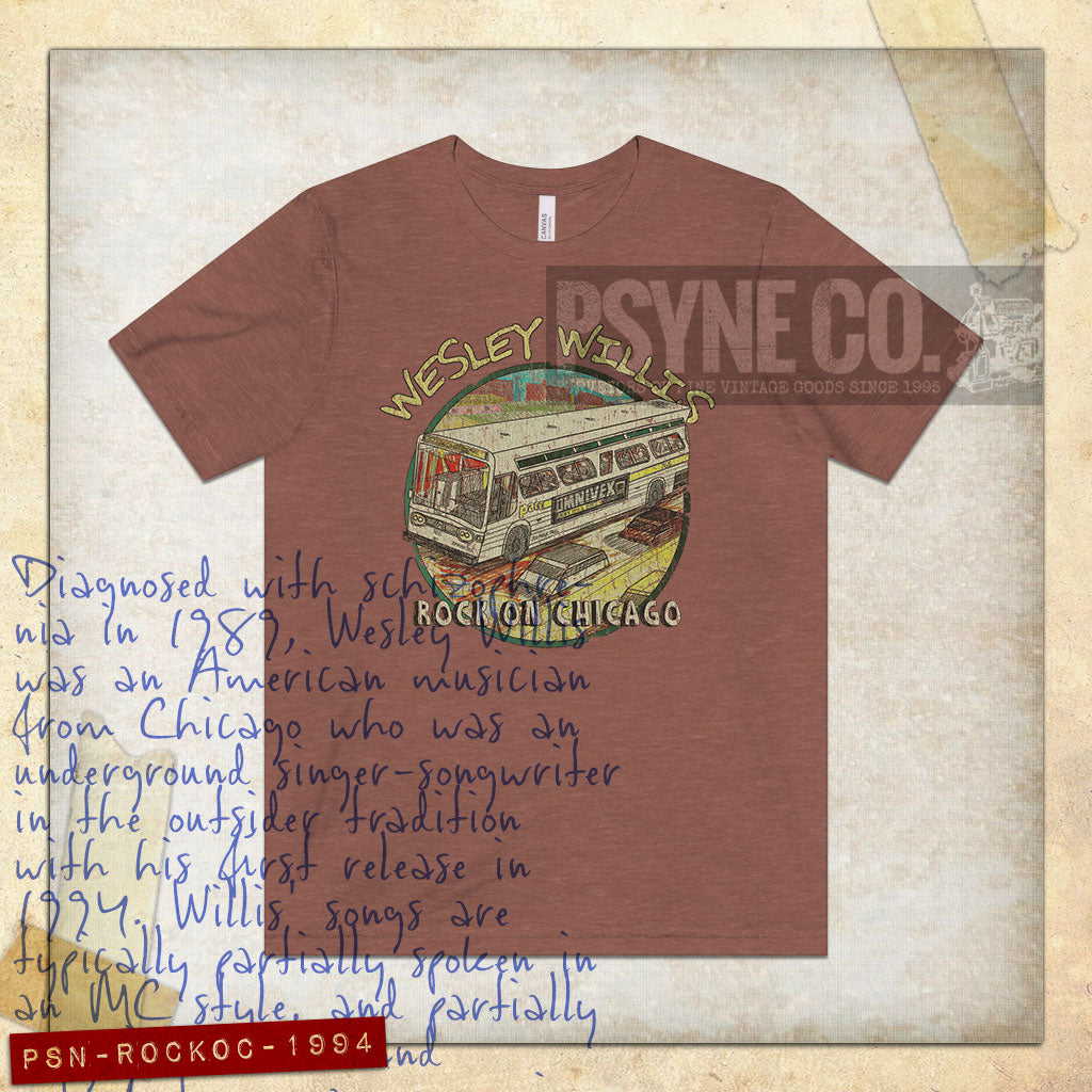 Rock on Chicago 1994 Vintage Men's T-Shirt