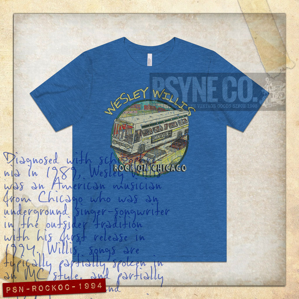 Rock on Chicago 1994 Vintage Men's T-Shirt