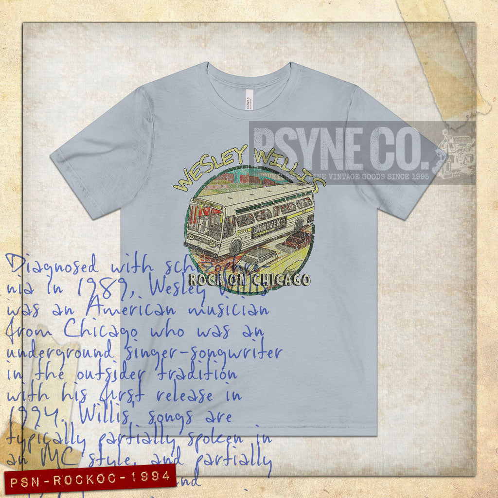 Rock on Chicago 1994 Vintage Men's T-Shirt