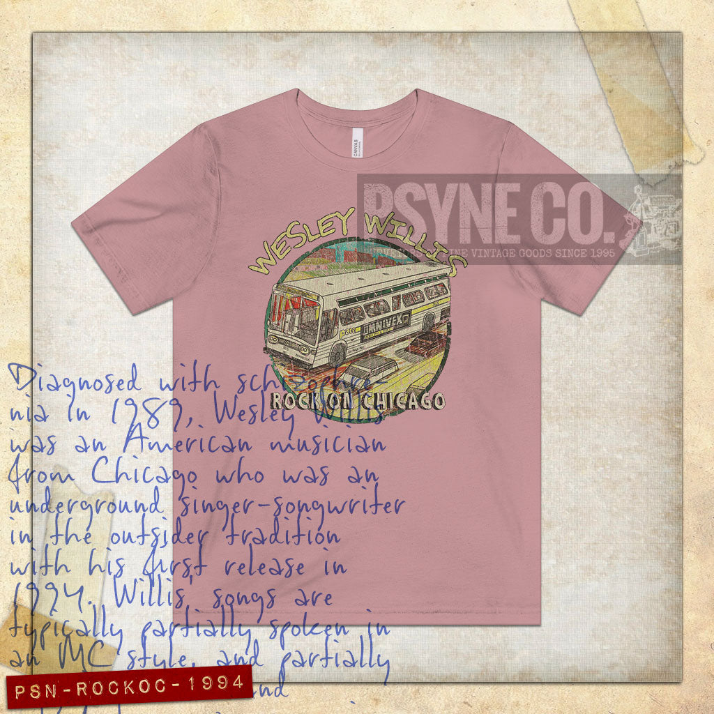 Rock on Chicago 1994 Vintage Men's T-Shirt