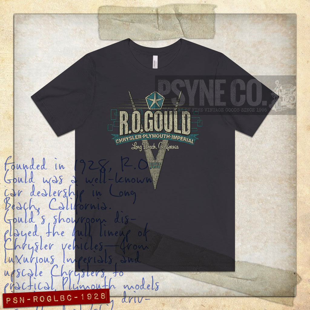 R.O. Gould Long Beach 1928 Vintage Men's T-Shirt
