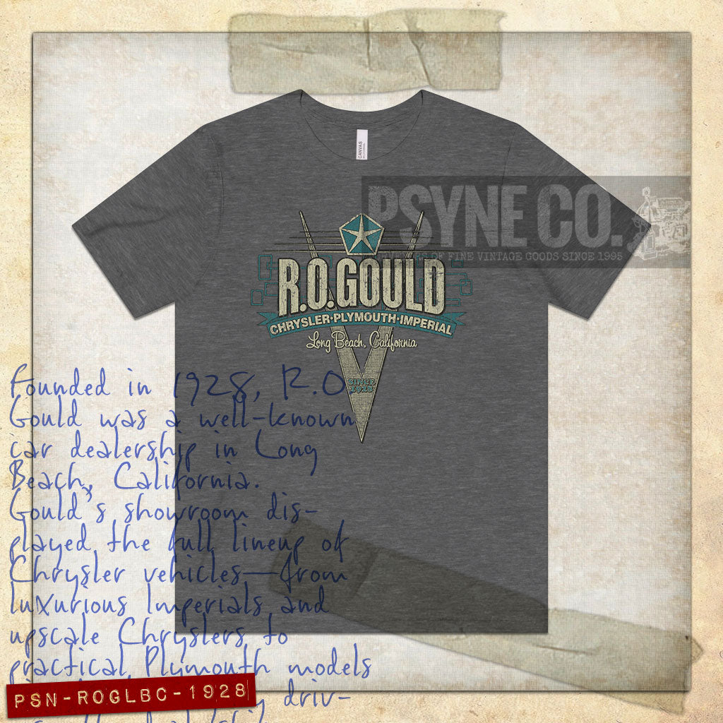 R.O. Gould Long Beach 1928 Vintage Men's T-Shirt