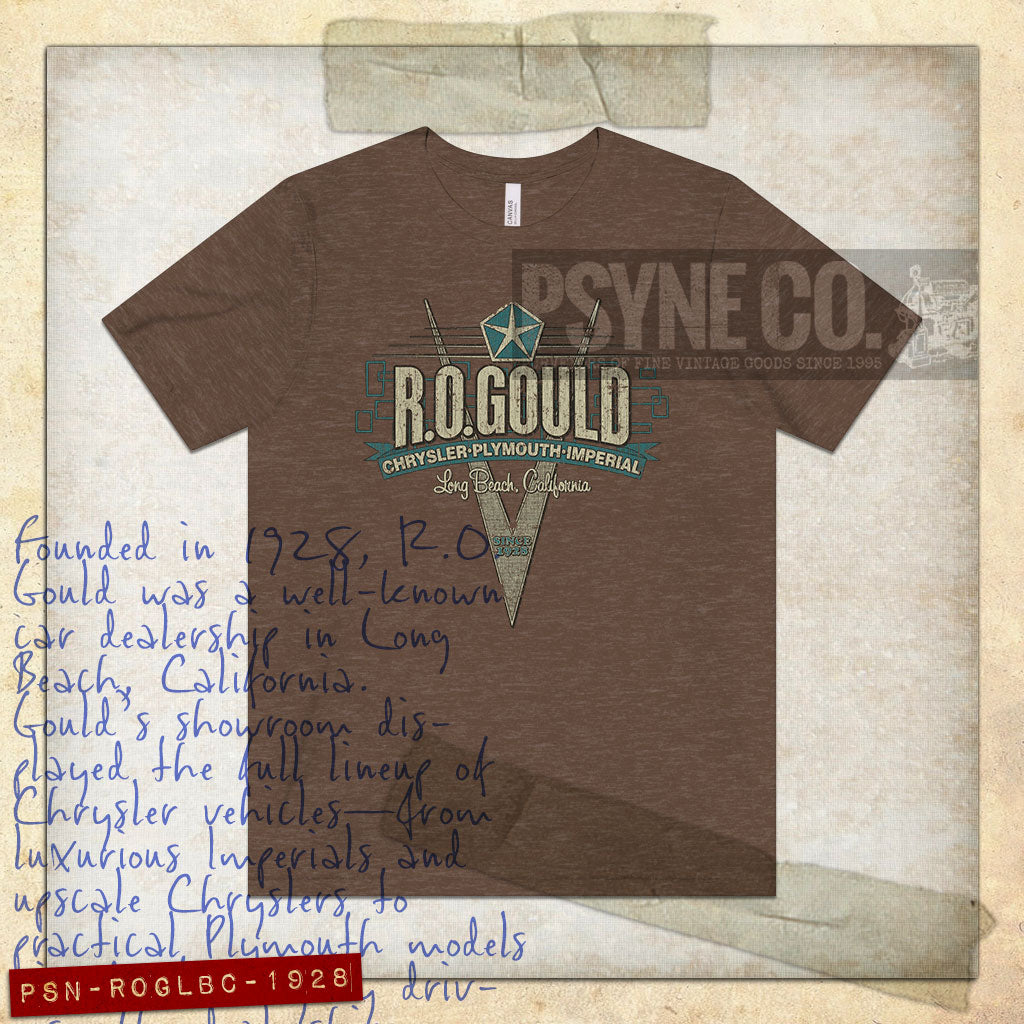 R.O. Gould Long Beach 1928 Vintage Men's T-Shirt