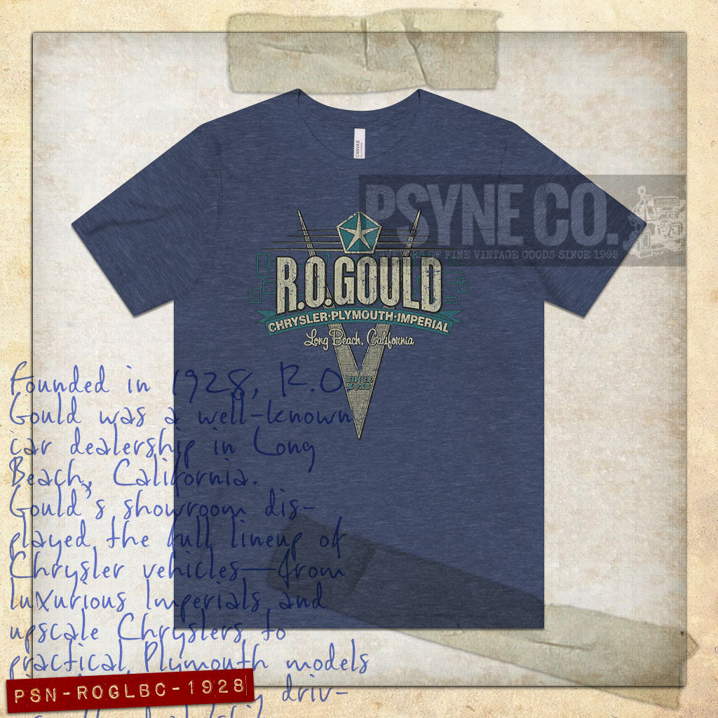 R.O. Gould Long Beach 1928 Vintage Men's T-Shirt