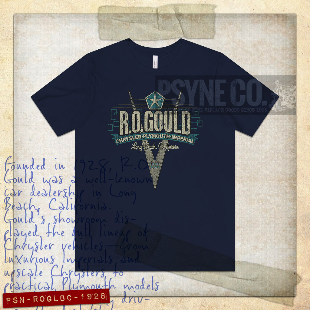 R.O. Gould Long Beach 1928 Vintage Men's T-Shirt