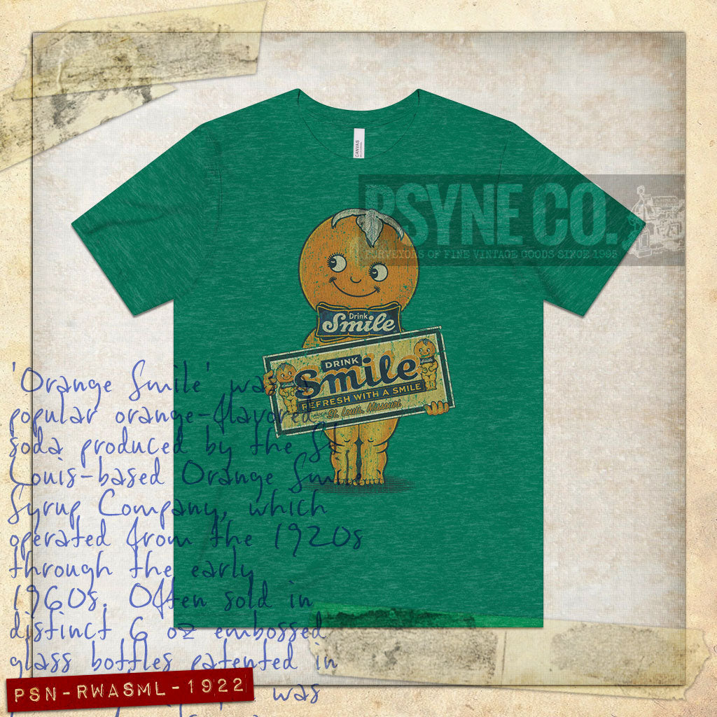 Refresh With a Smile 1922 Vintage Men's T-Shirt