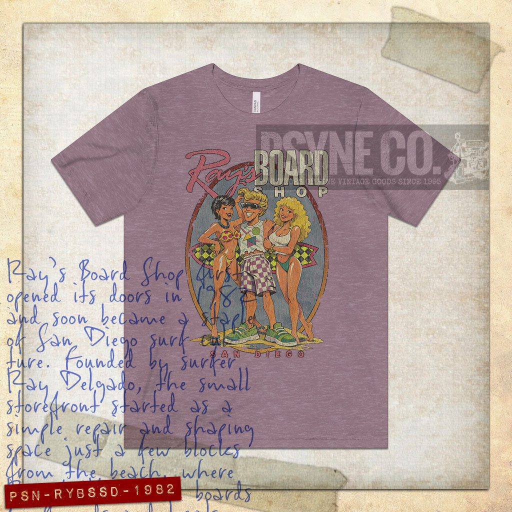 Ray's Board Shop San Diego 1982 Vintage Men's T-Shirt