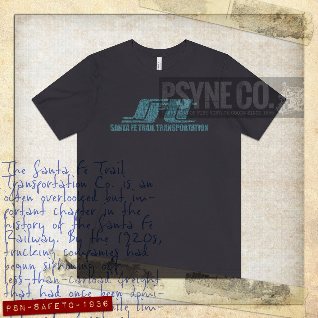 Santa Fe Trail Transportation Company 1936 Vintage Men's T-Shirt