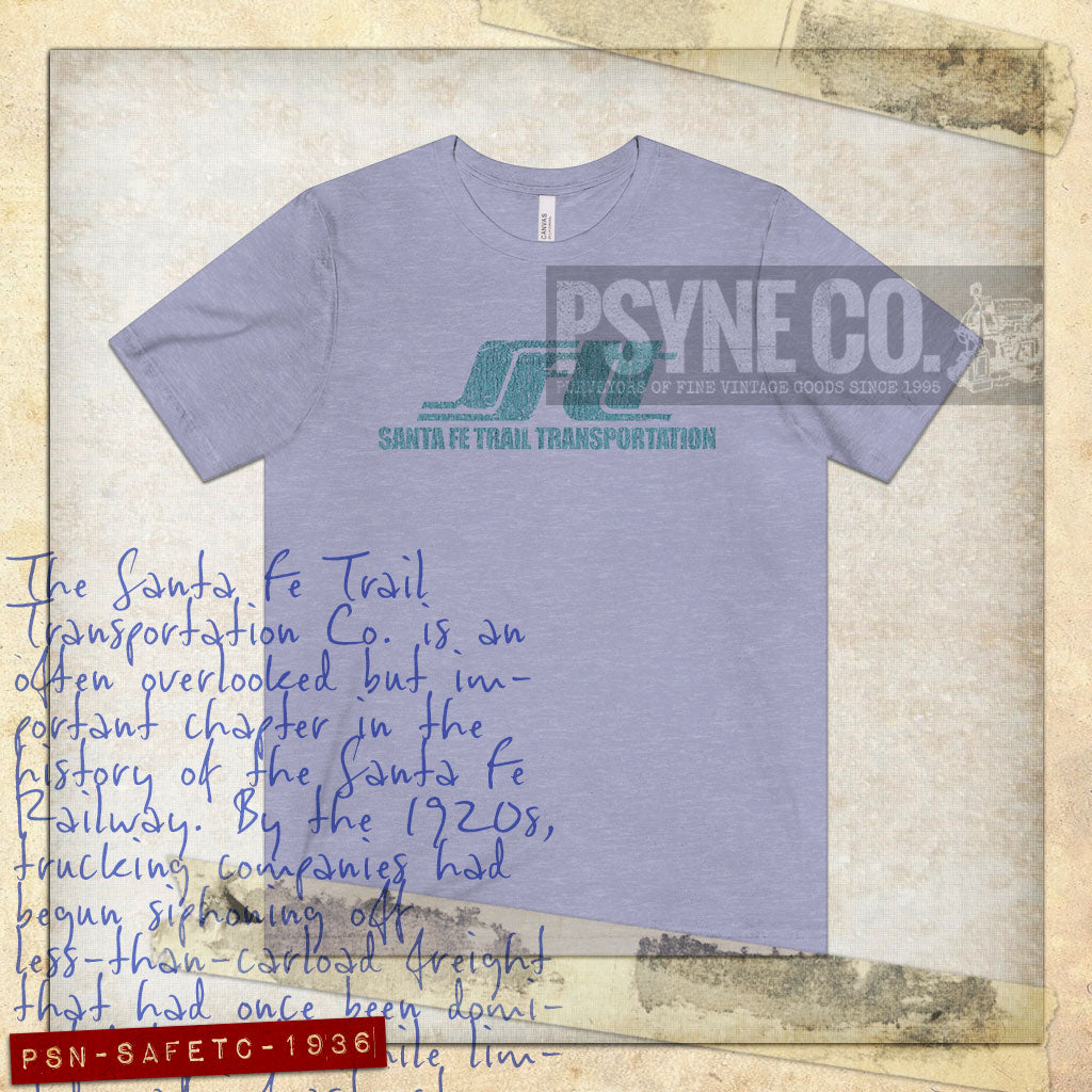 Santa Fe Trail Transportation Company 1936 Vintage Men's T-Shirt