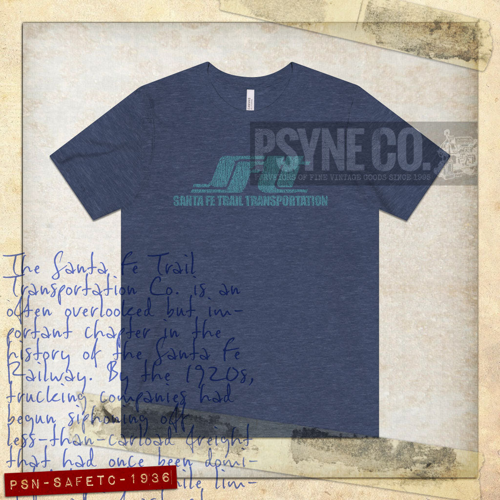 Santa Fe Trail Transportation Company 1936 Vintage Men's T-Shirt