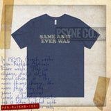 Same As It Ever Was 1981 Vintage Men's T-Shirt