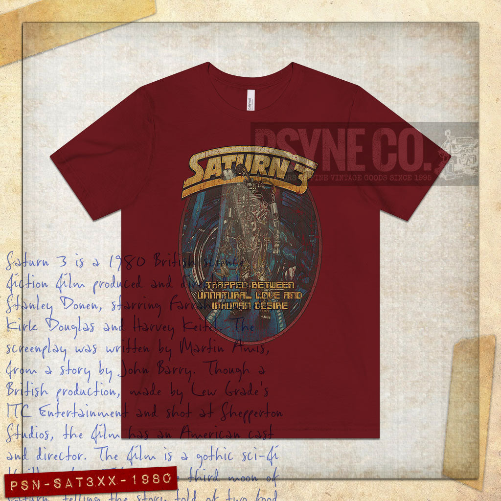 Saturn 3 1980 Vintage Men's T-Shirt