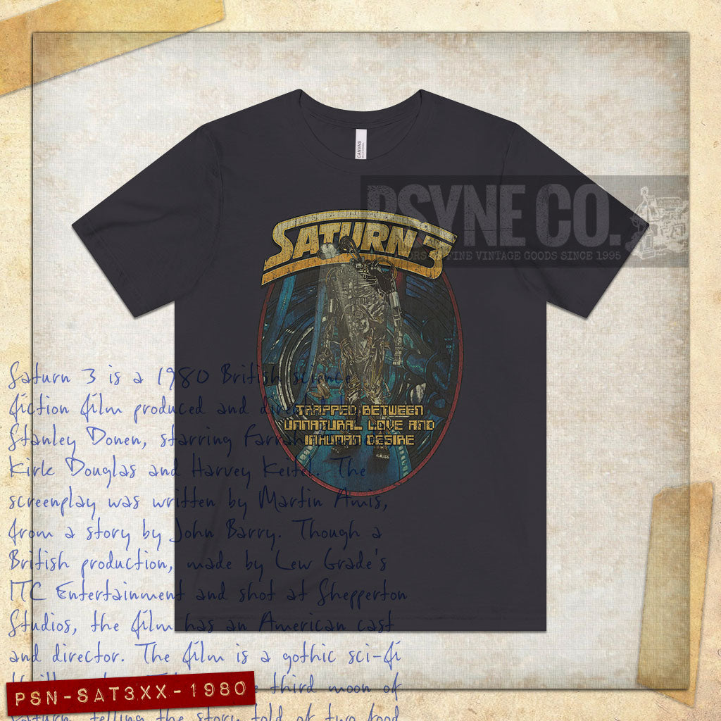 Saturn 3 1980 Vintage Men's T-Shirt