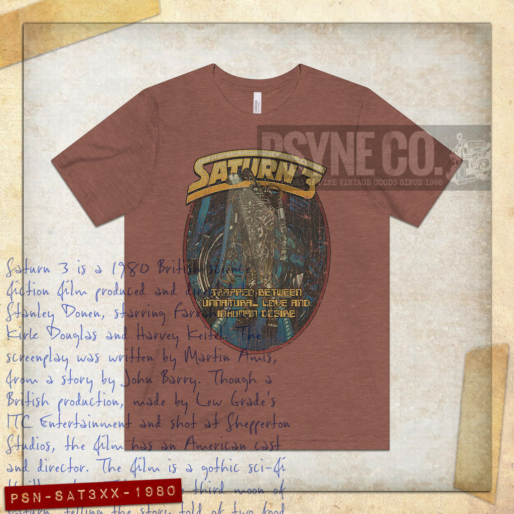 Saturn 3 1980 Vintage Men's T-Shirt