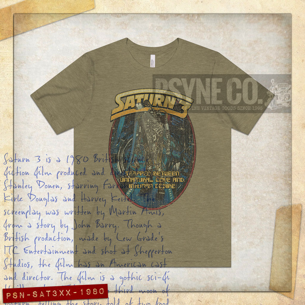 Saturn 3 1980 Vintage Men's T-Shirt