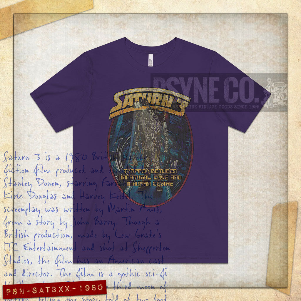 Saturn 3 1980 Vintage Men's T-Shirt