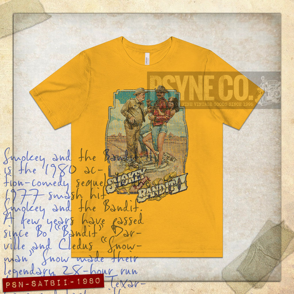 Smokey and the Bandit II 1980 Vintage Men's T-Shirt