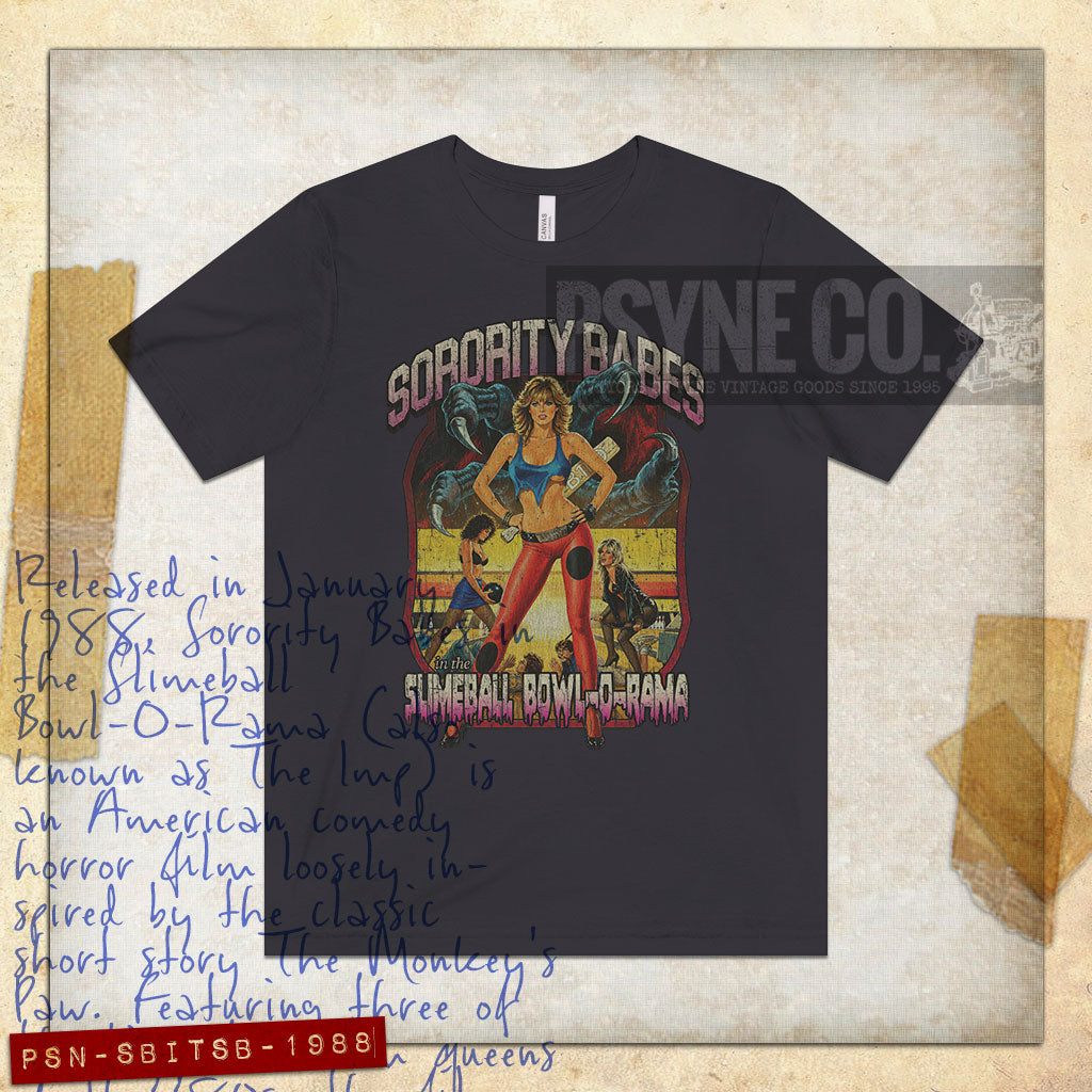 Sorority Babes in the Slimeball Bowl-O-Rama 1988 Vintage Men's T-Shirt