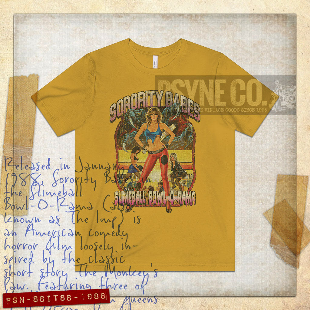 Sorority Babes in the Slimeball Bowl-O-Rama 1988 Vintage Men's T-Shirt