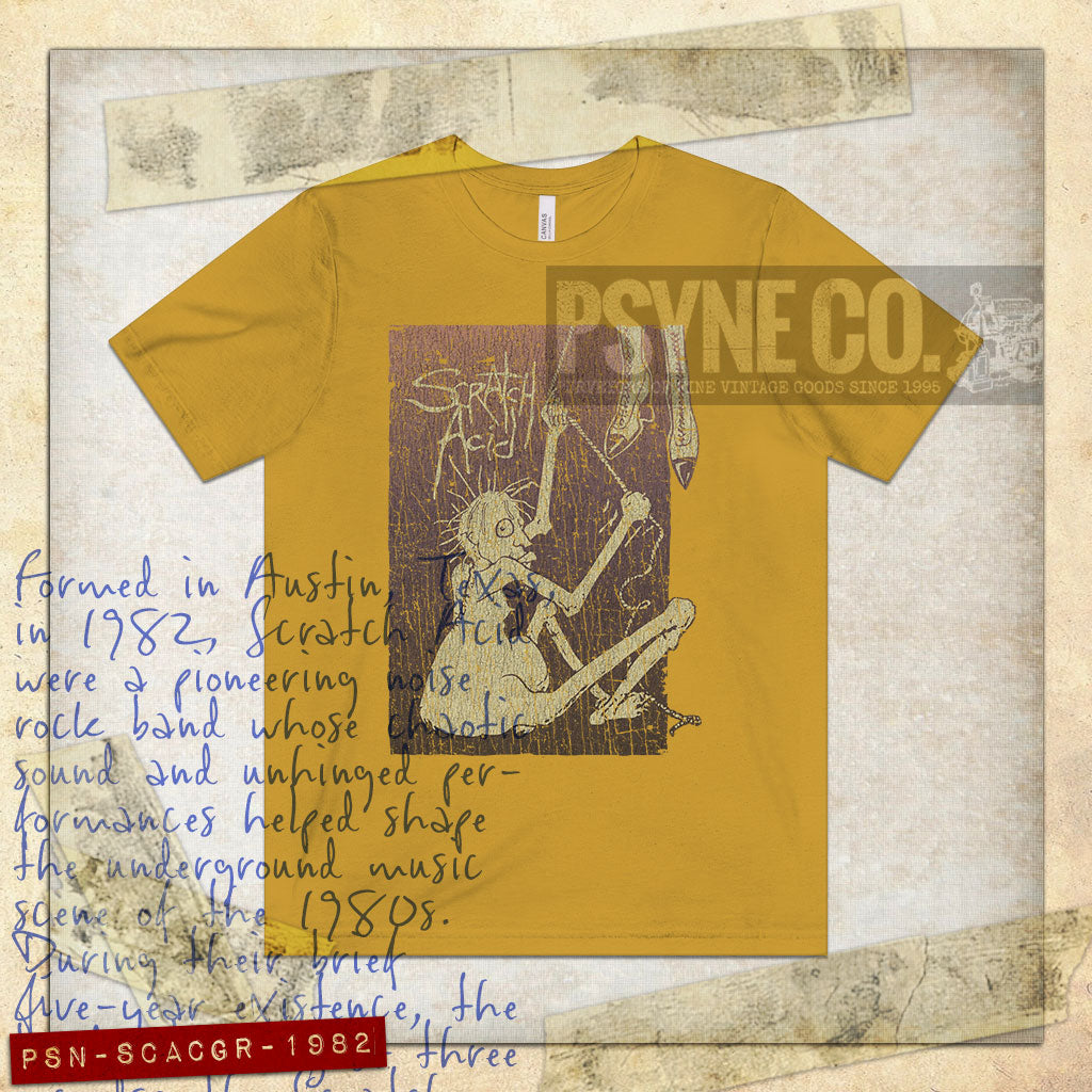 Scratch Acid Gremlin 1982 Vintage Men's T-Shirt