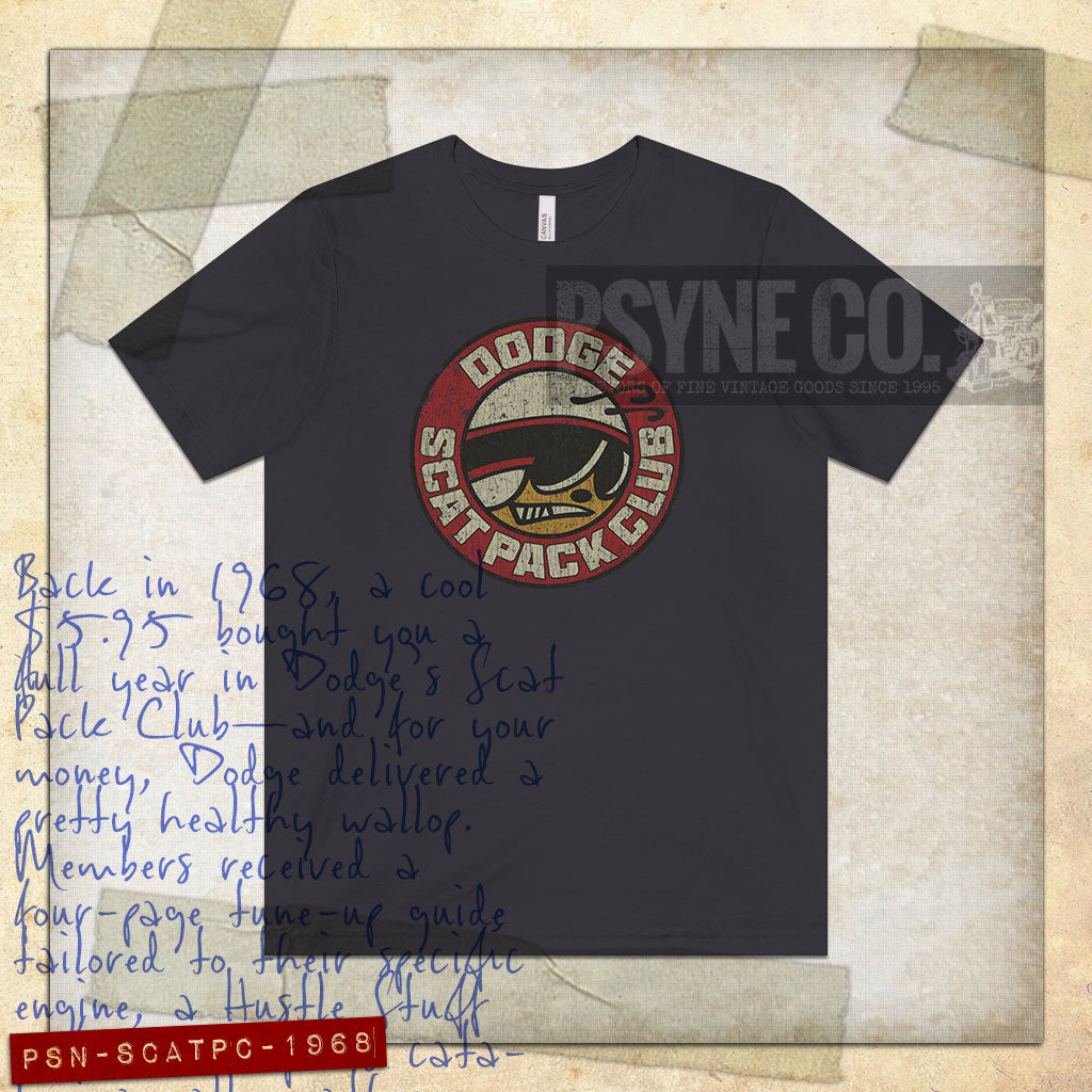 Scat Pack Club 1968 Vintage Men's T-Shirt
