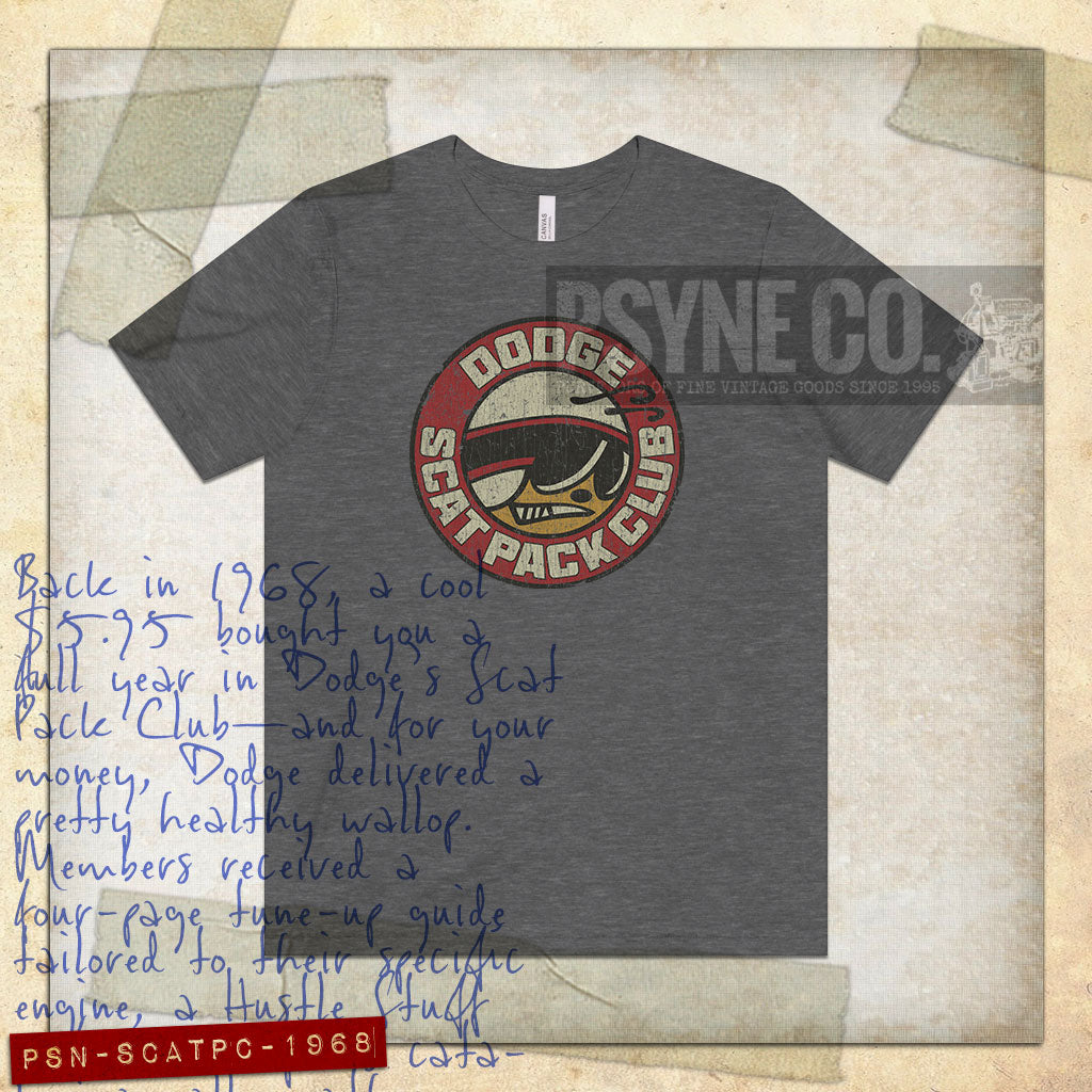 Scat Pack Club 1968 Vintage Men's T-Shirt
