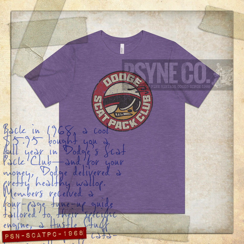 Scat Pack Club 1968 Vintage Men's T-Shirt