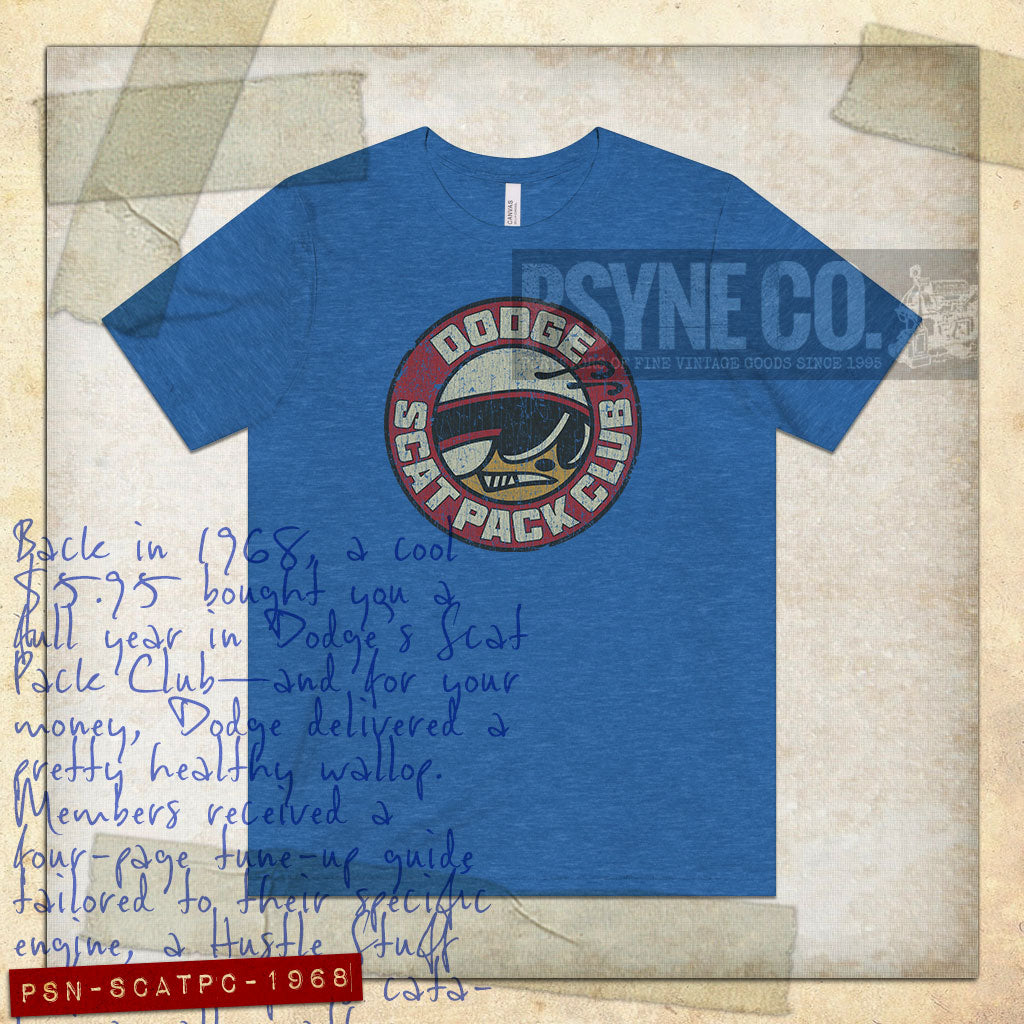 Scat Pack Club 1968 Vintage Men's T-Shirt
