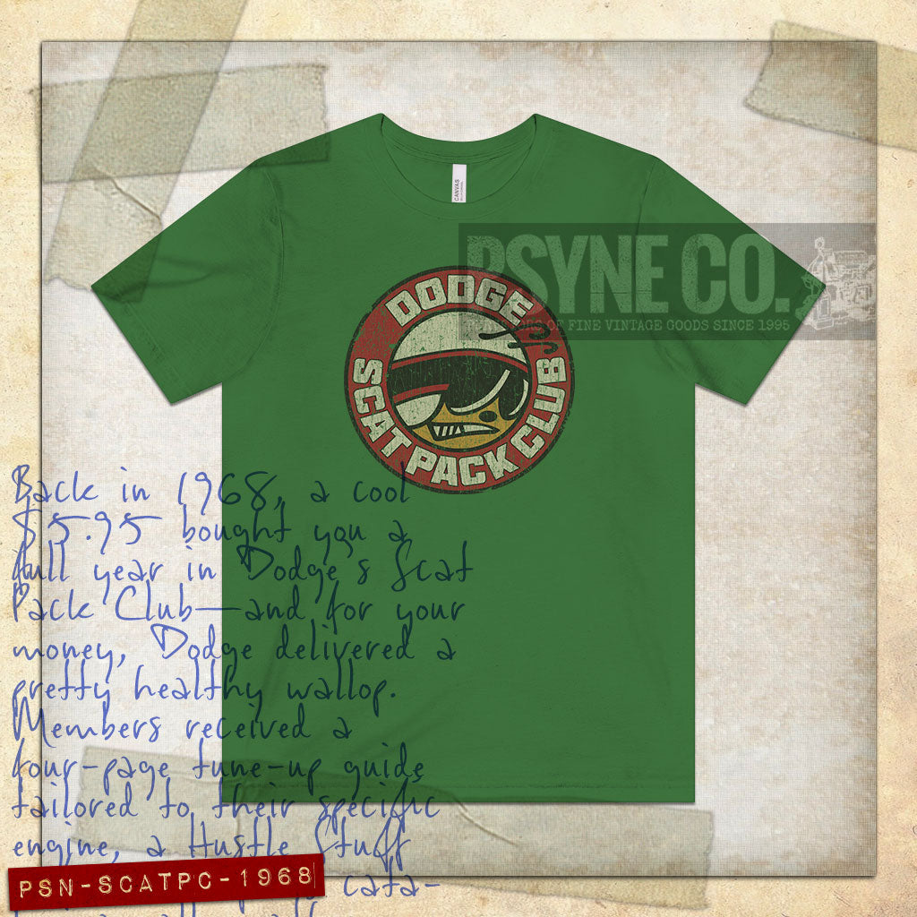 Scat Pack Club 1968 Vintage Men's T-Shirt
