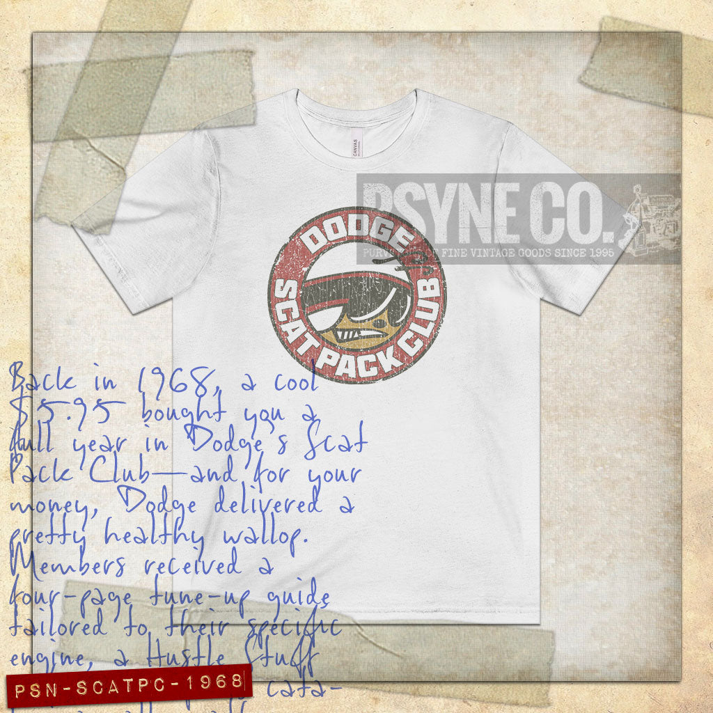 Scat Pack Club 1968 Vintage Men's T-Shirt