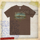 Seattle Cedar Lumber Mfg. Co. 1890 Vintage Men's T-Shirt