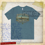 Seattle Cedar Lumber Mfg. Co. 1890 Vintage Men's T-Shirt