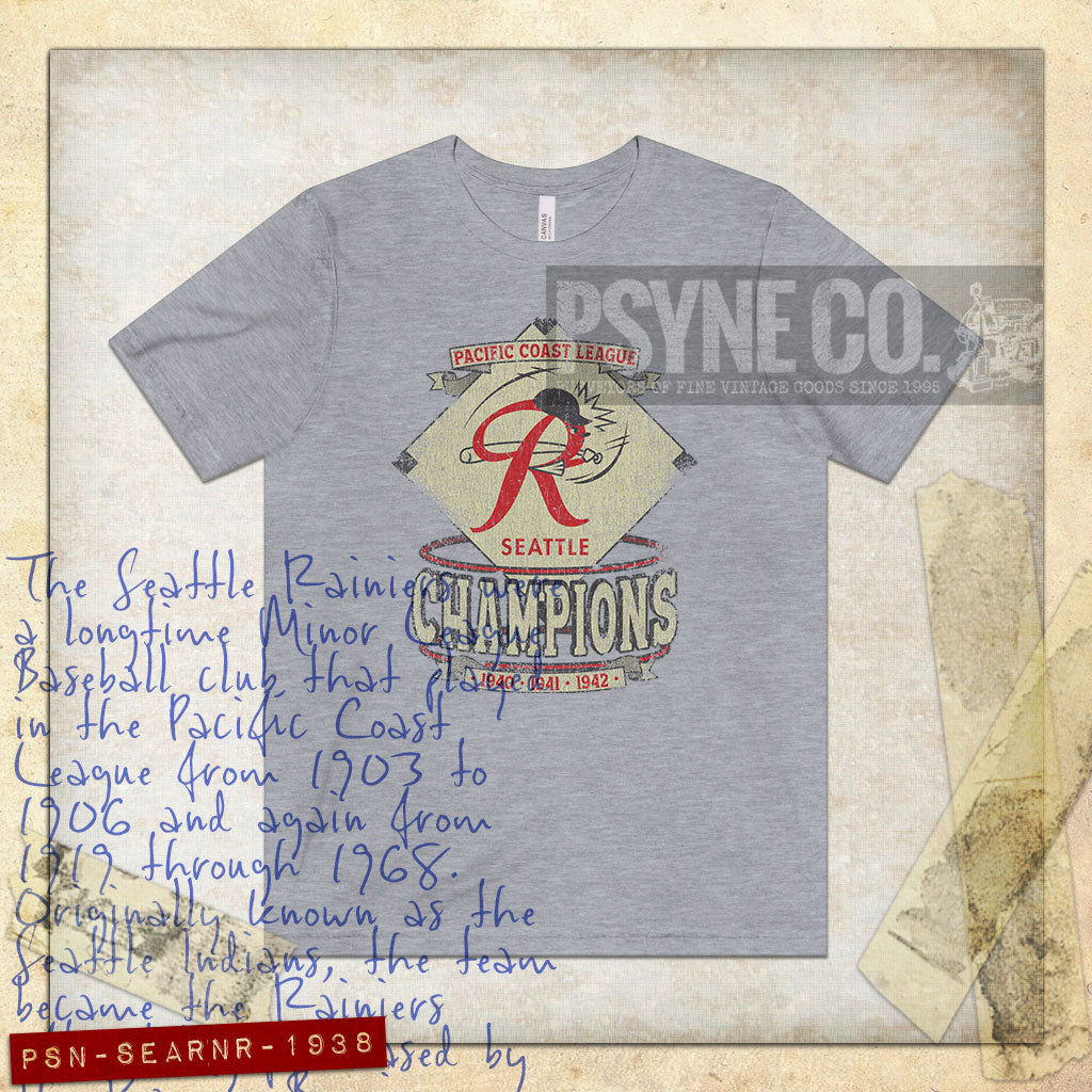 Seattle Rainiers 1938 Vintage Men's T-Shirt