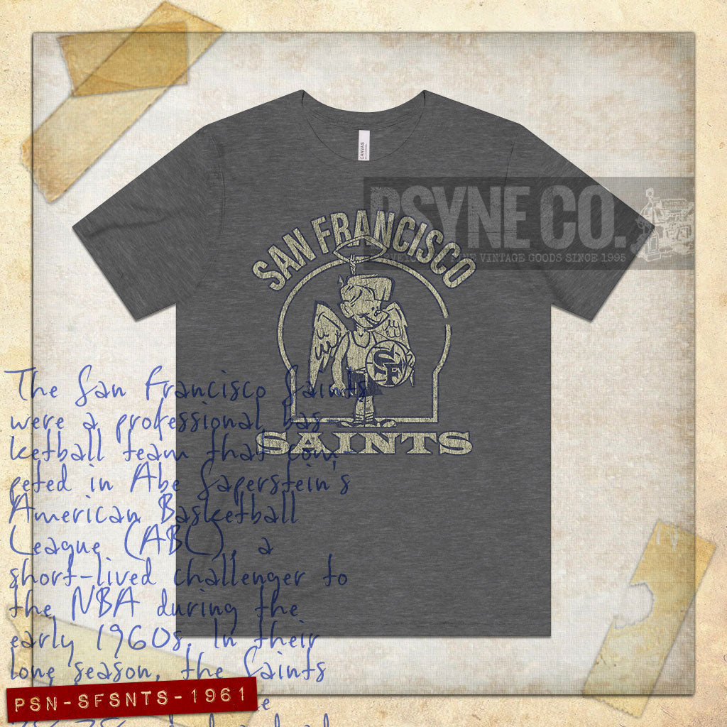 San Francisco Saints 1961 Vintage Men’s T-Shirt