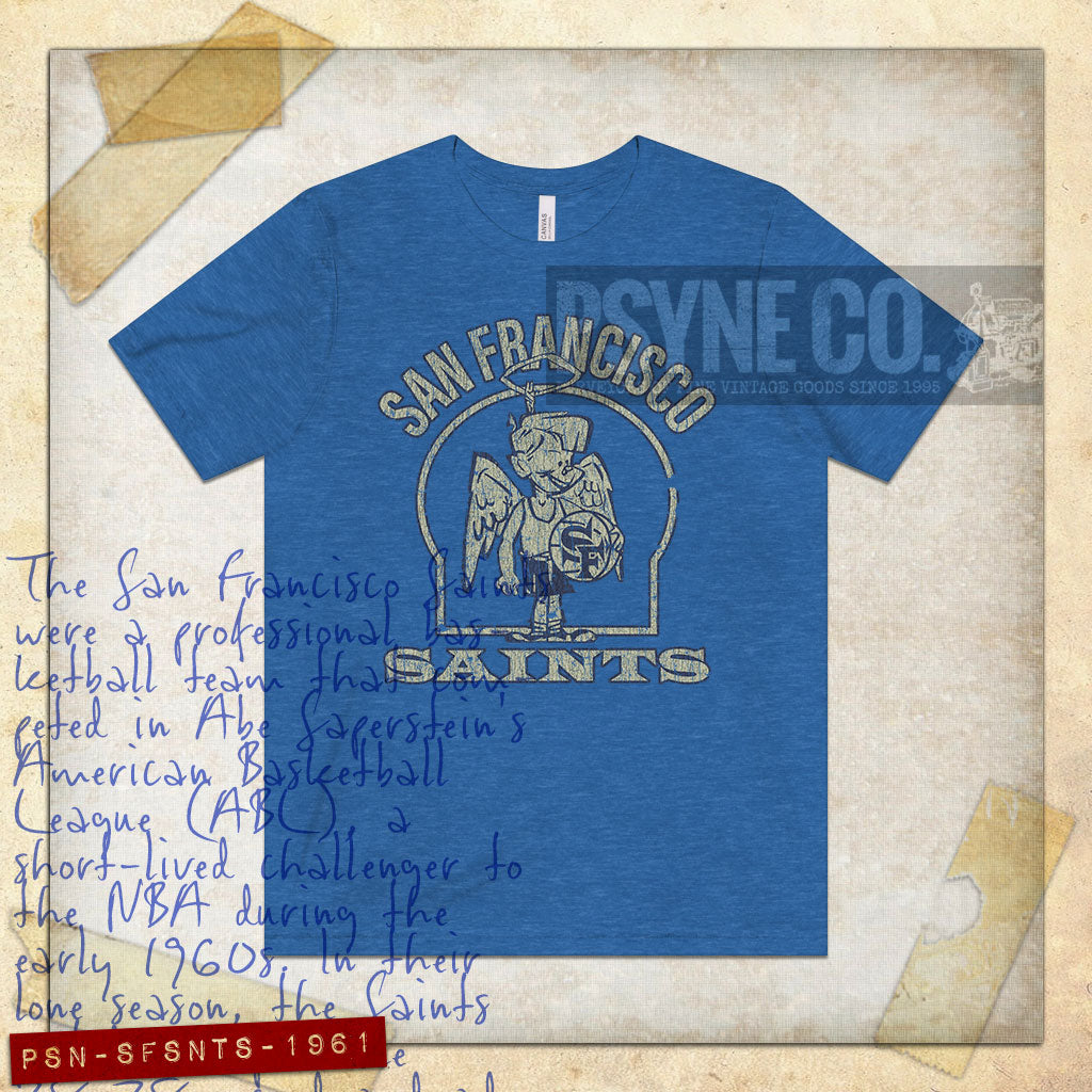 San Francisco Saints 1961 Vintage Men’s T-Shirt