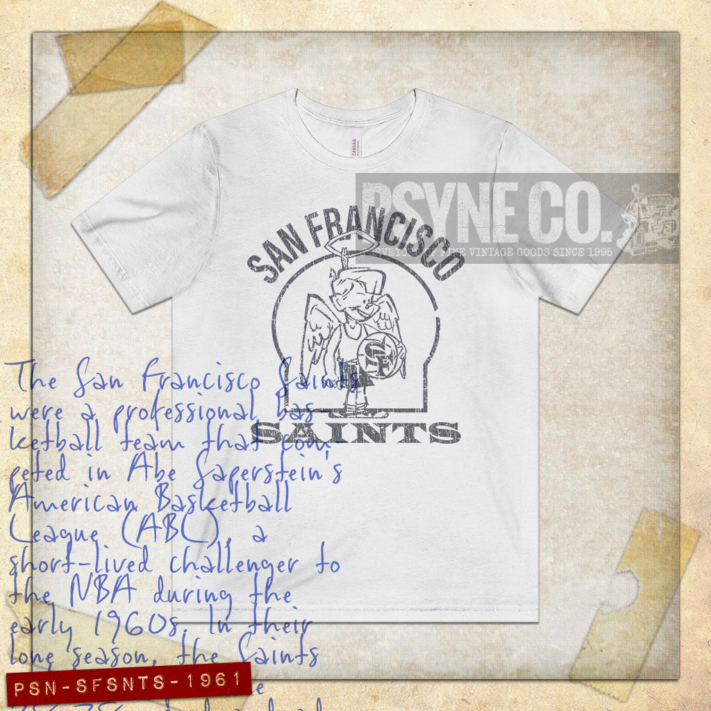 San Francisco Saints 1961 Vintage Men’s T-Shirt