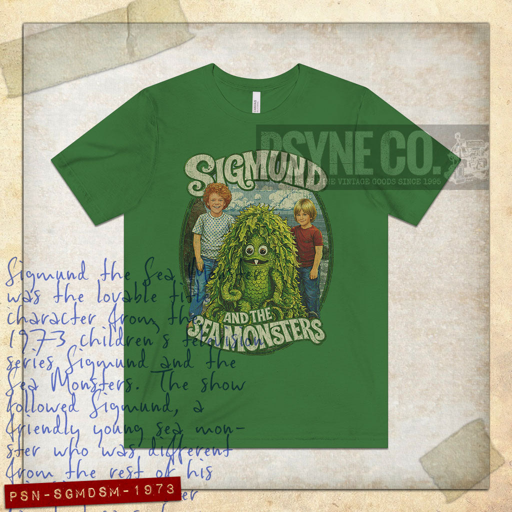 Sigmund and the Sea Monsters 1973 Vintage Men's T-Shirt