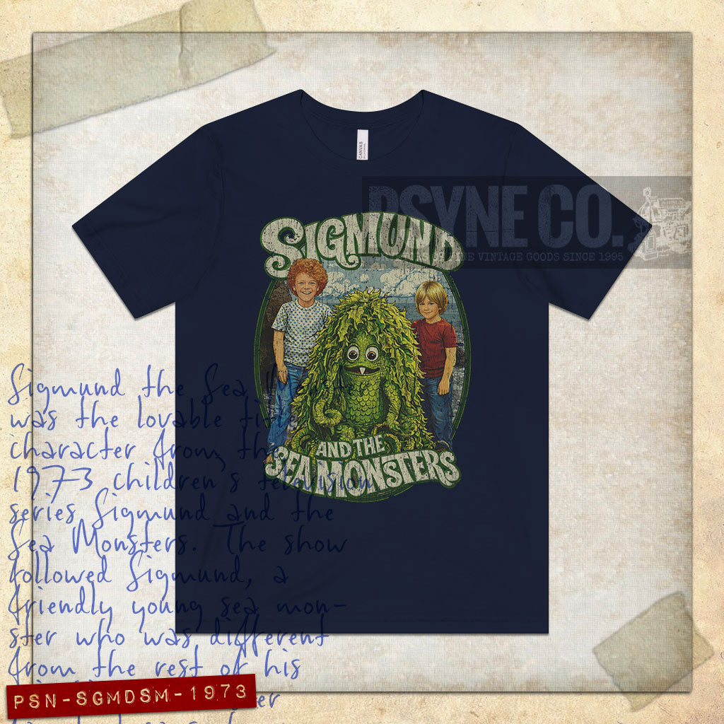 Sigmund and the Sea Monsters 1973 Vintage Men's T-Shirt
