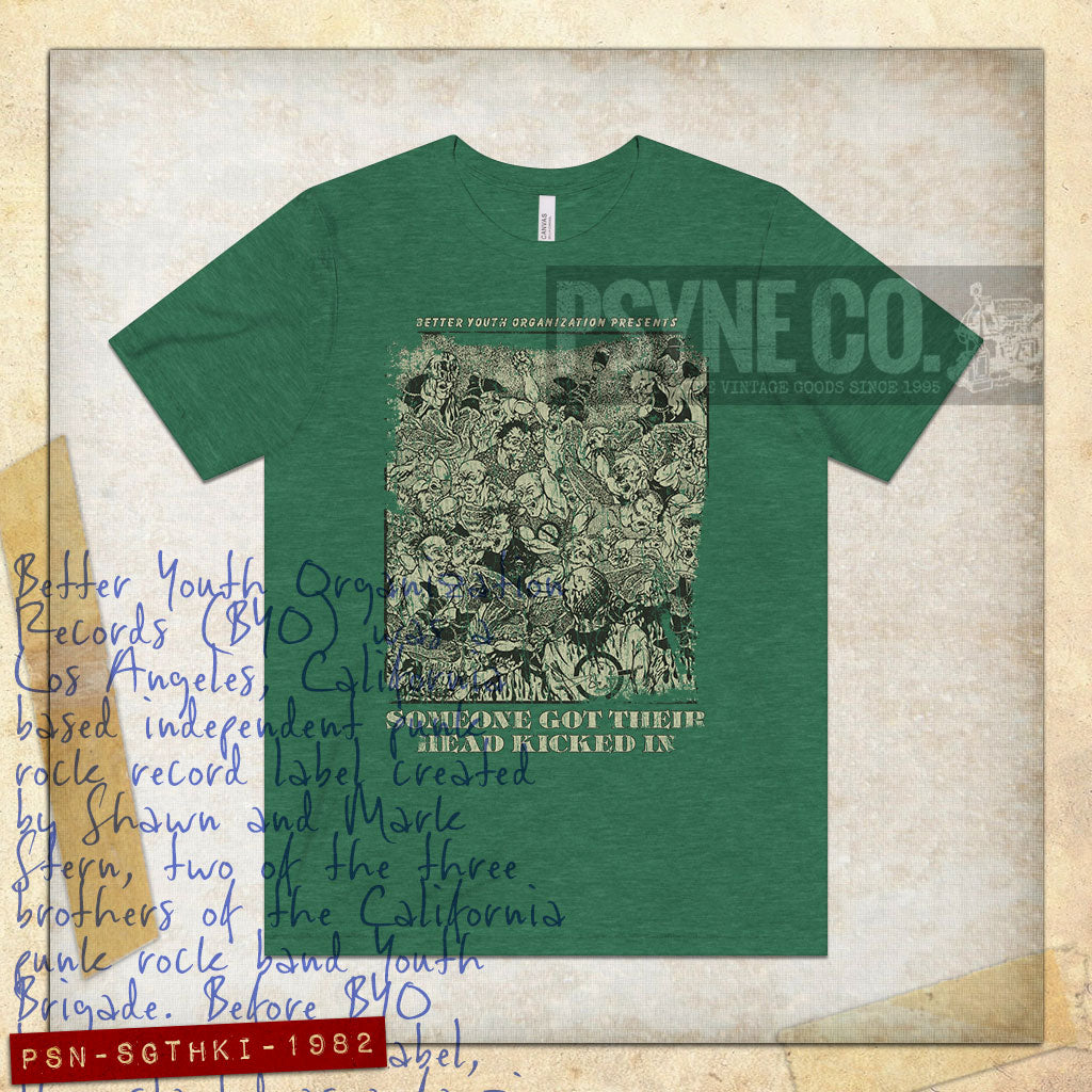 Someone Got Their Head Kicked In 1982 Vintage Men's T-Shirt