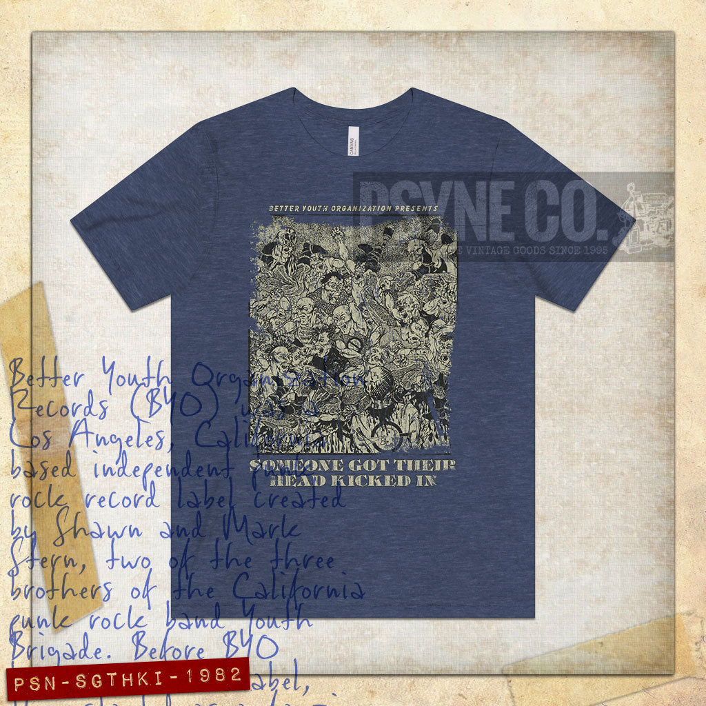 Someone Got Their Head Kicked In 1982 Vintage Men's T-Shirt