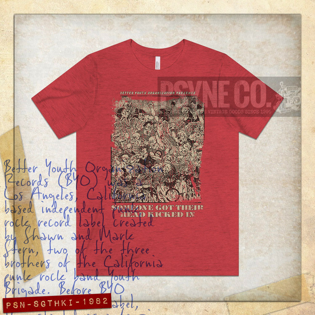 Someone Got Their Head Kicked In 1982 Vintage Men's T-Shirt