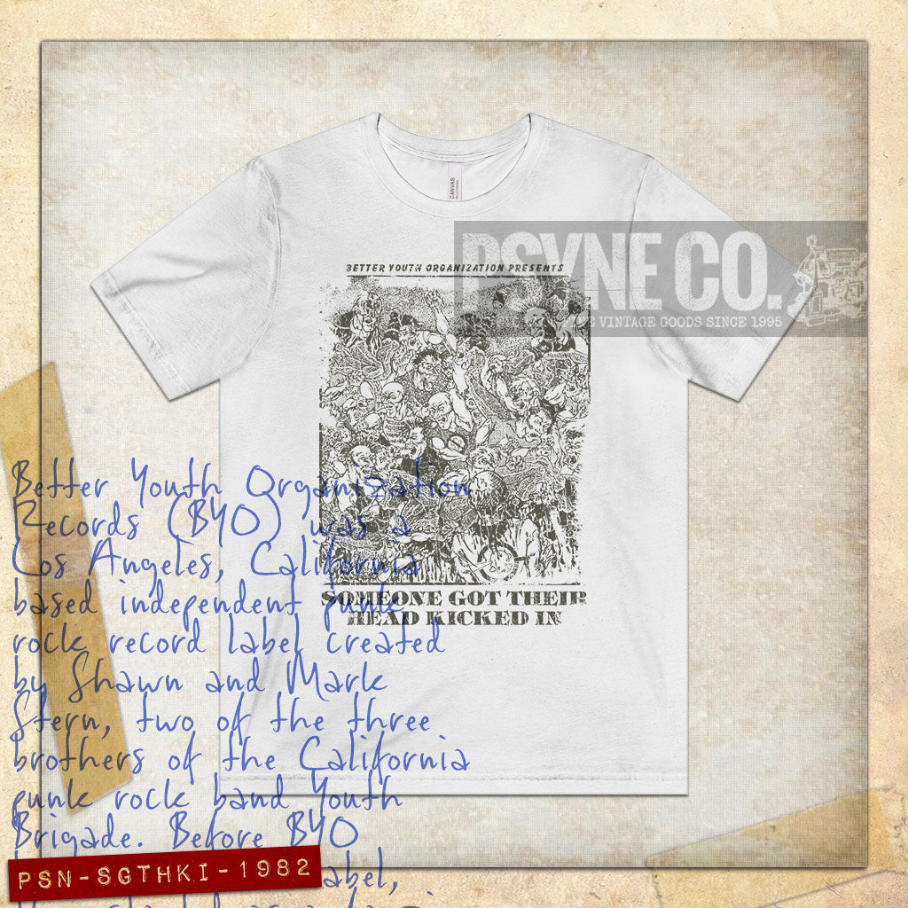 Someone Got Their Head Kicked In 1982 Vintage Men's T-Shirt