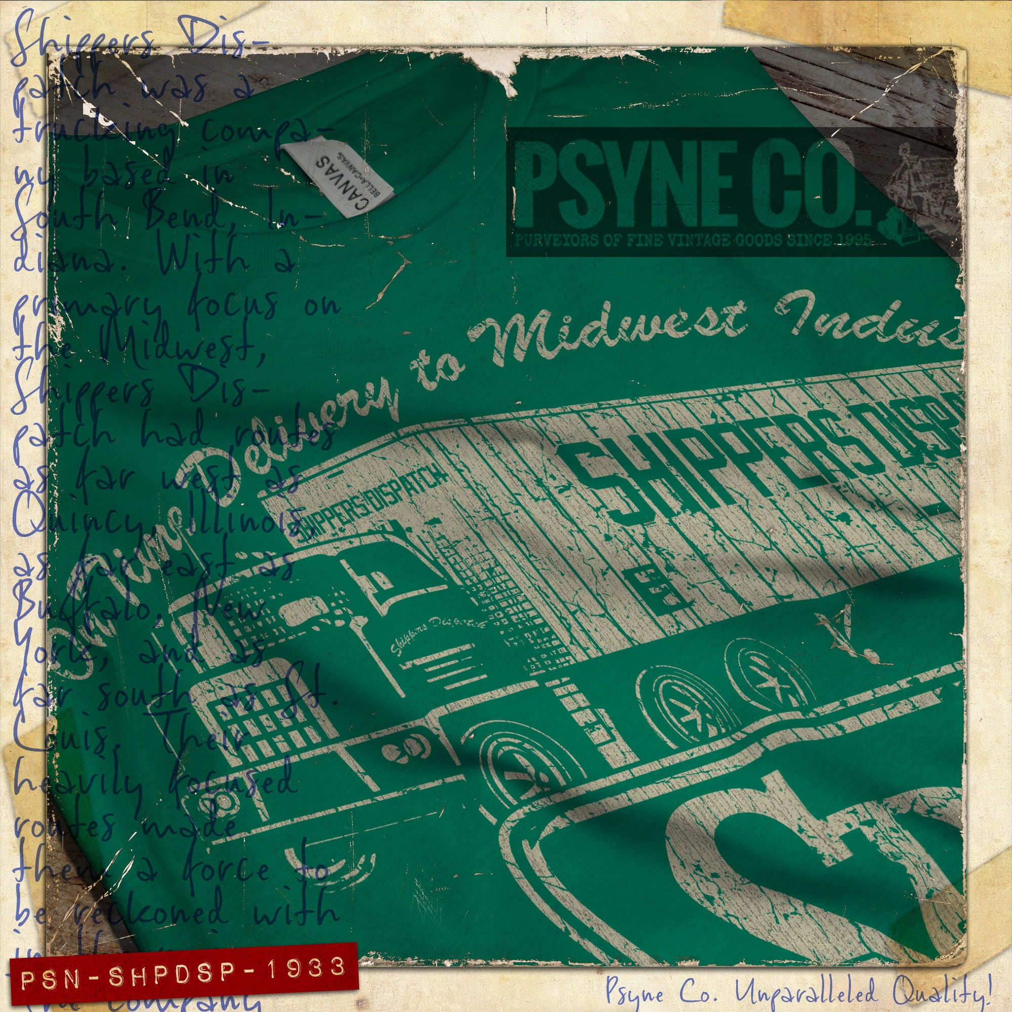 Shippers Dispatch Inc. 1933 Vintage Men's T-Shirt