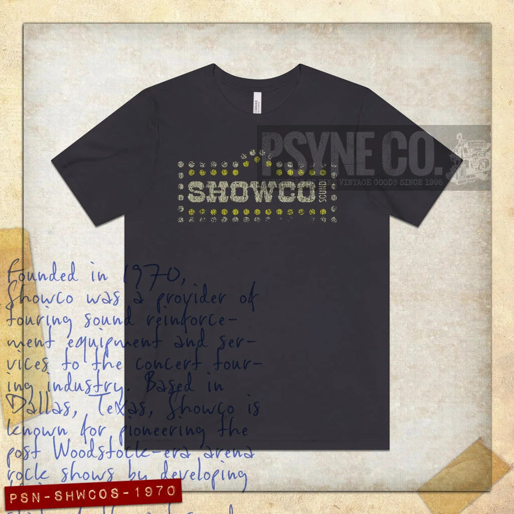 Showco Sound 1970 Vintage Men's T-Shirt