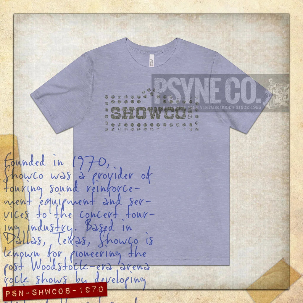 Showco Sound 1970 Vintage Men's T-Shirt