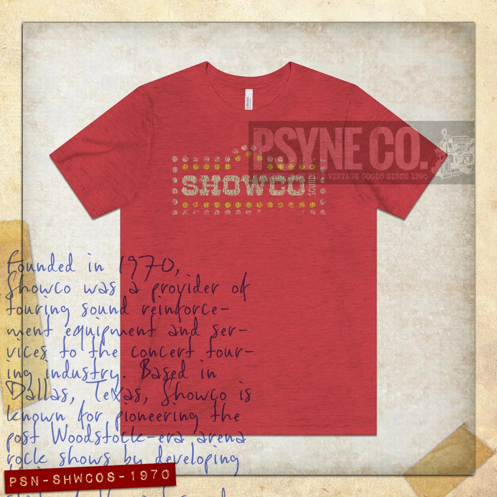 Showco Sound 1970 Vintage Men's T-Shirt