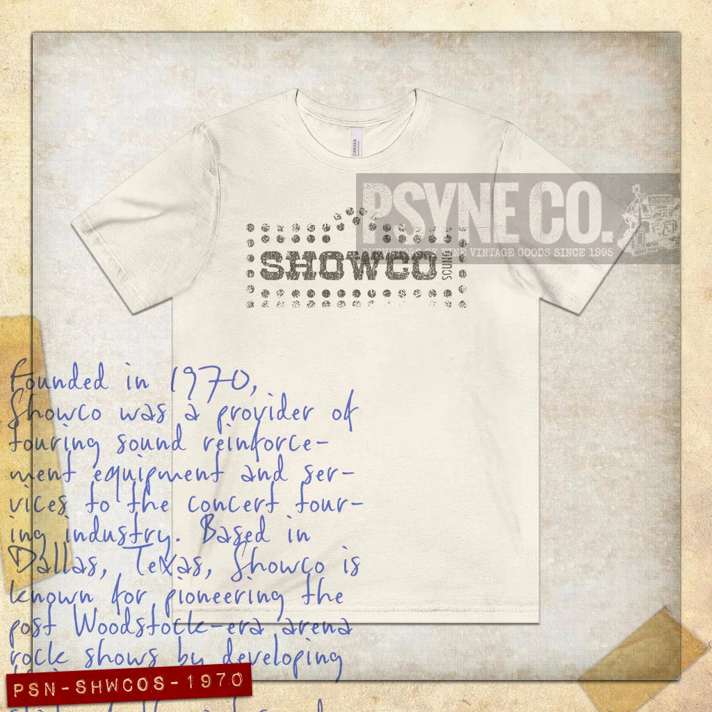 Showco Sound 1970 Vintage Men's T-Shirt