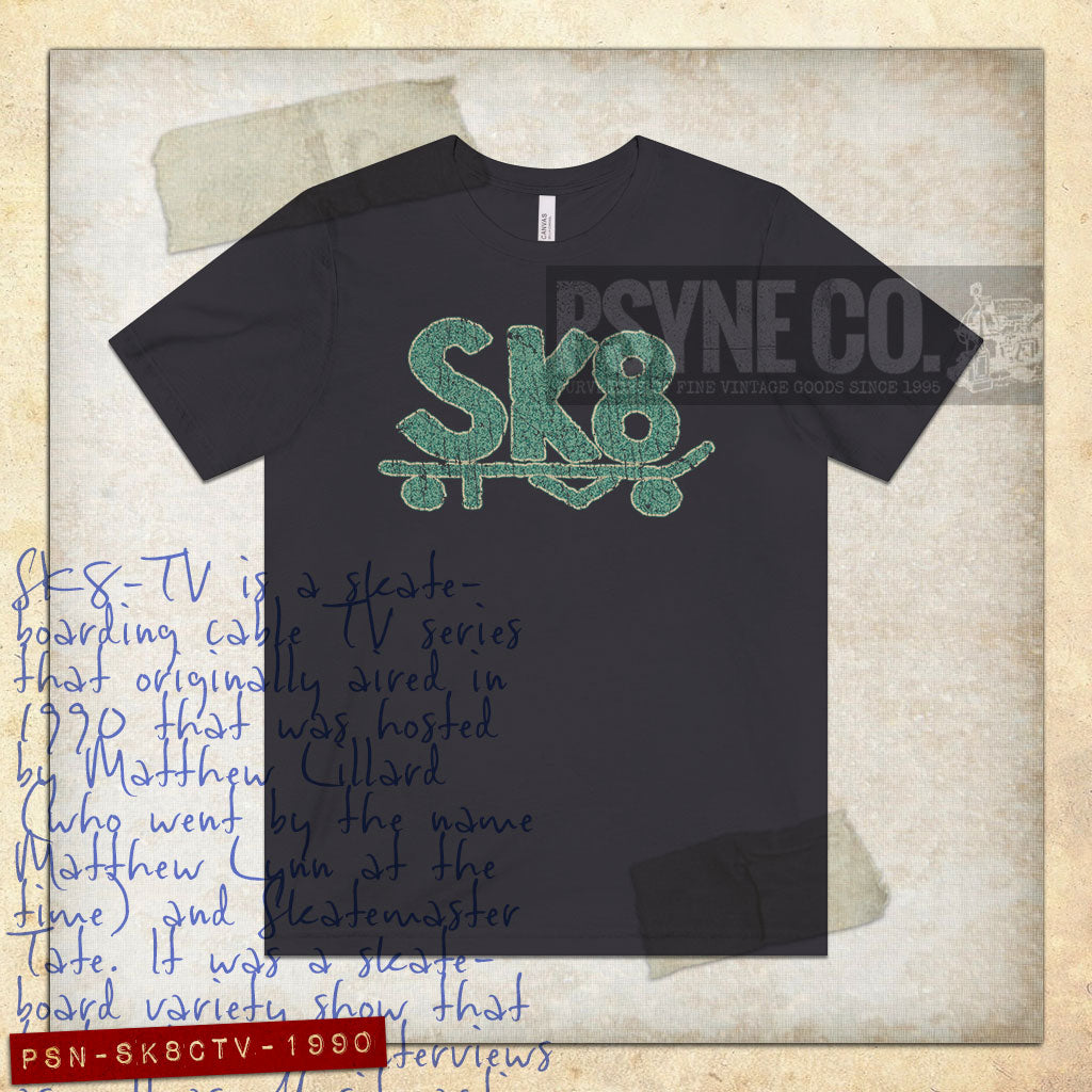 SK8-TV 1990 Vintage Men's T-Shirt