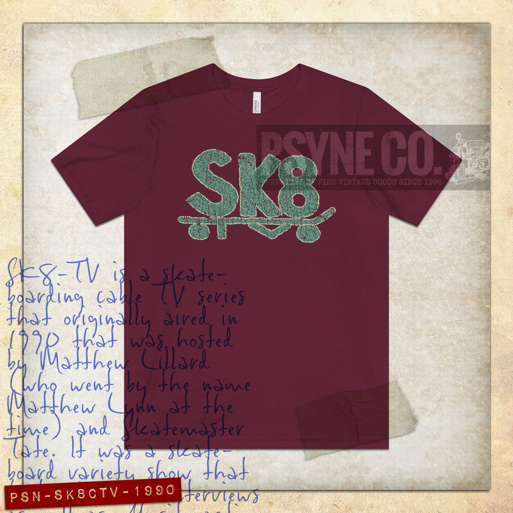 SK8-TV 1990 Vintage Men's T-Shirt