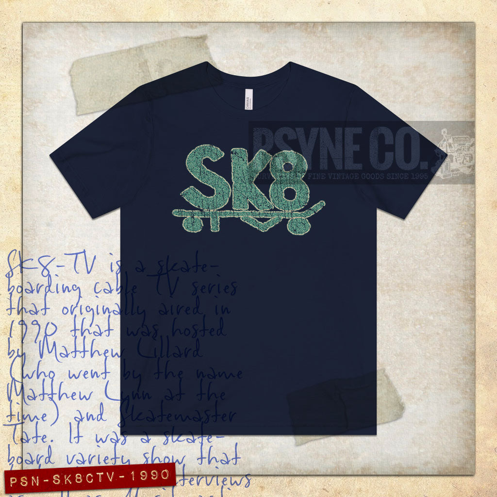 SK8-TV 1990 Vintage Men's T-Shirt